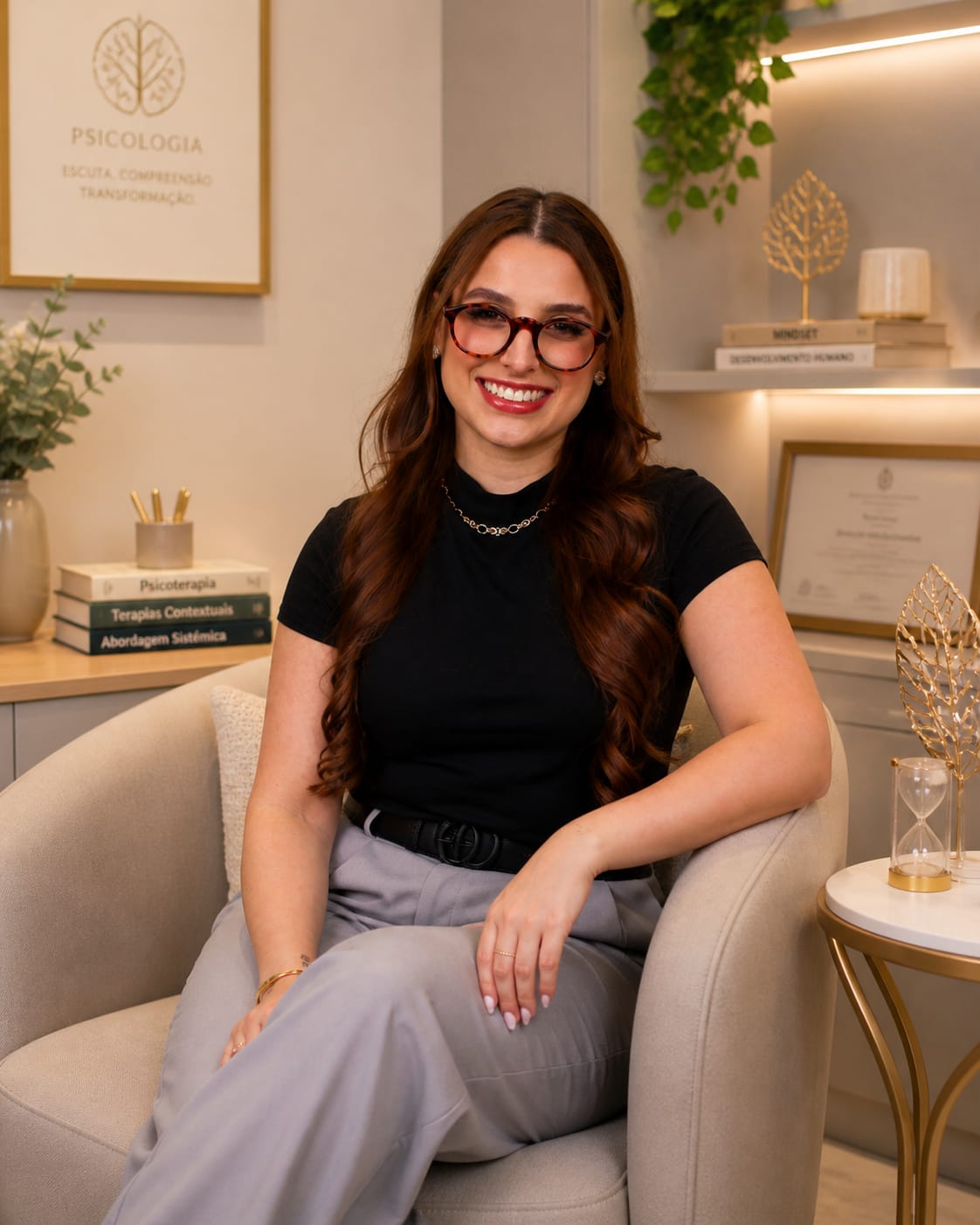 Júlia Abelin Schneider, psicóloga clínica em Porto Alegre, atendimento presencial e online no Brasil